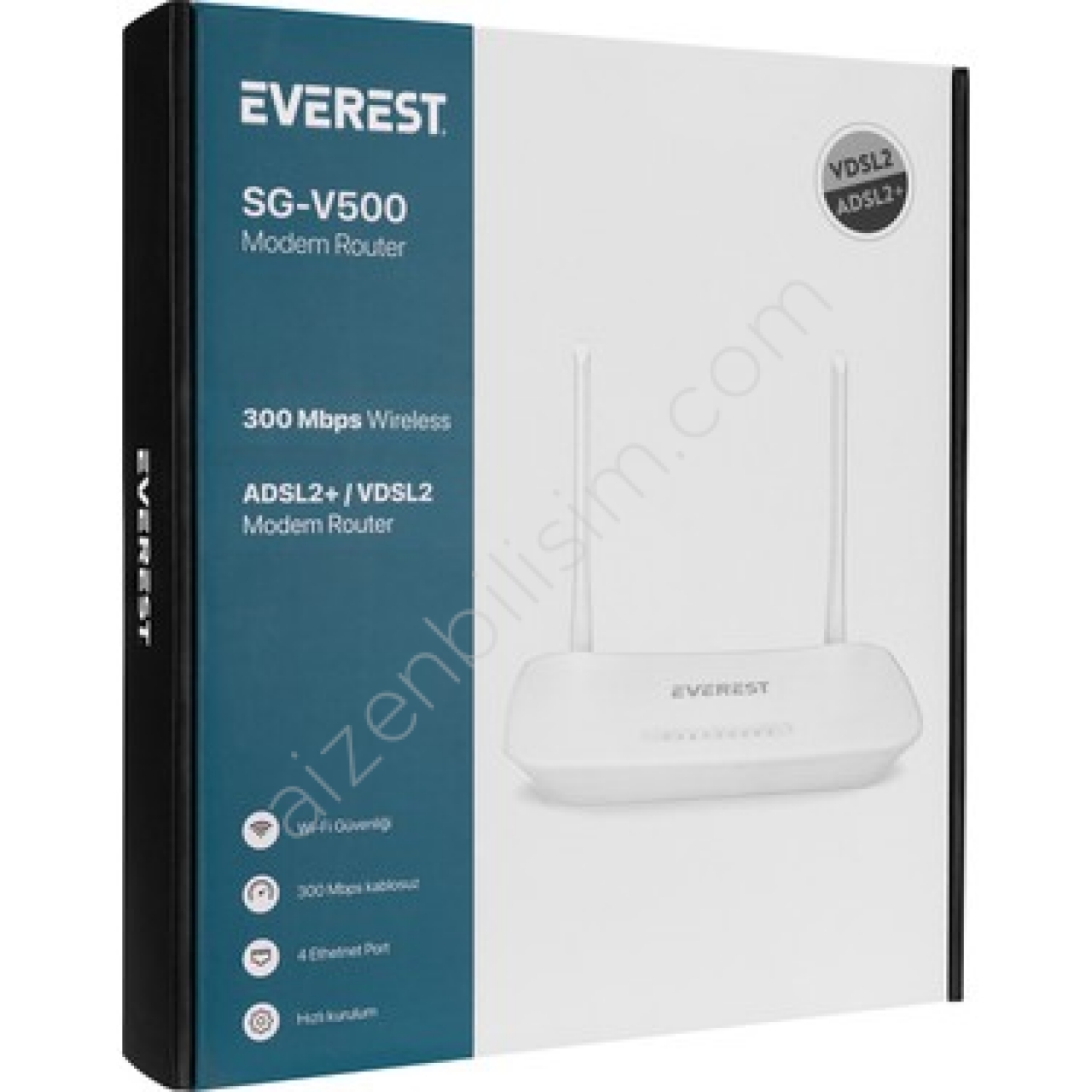 Everest Sg-v500 2.4ghz 300mbps Kablosuz Vdsl/adsl2+ Modem Router 37059