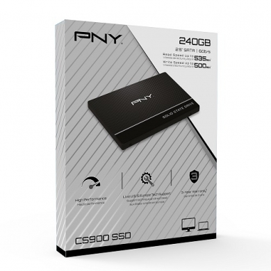 240 GB PNY CS900  2,5" SATA III 535-500 MB/s SSD