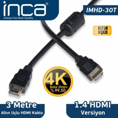 INCA IMHD-30T HDMI KABLO 3 METRE