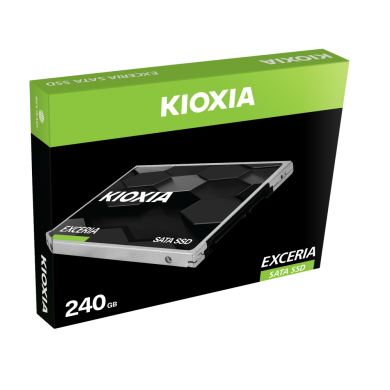 240GB KIOXIA EXCERIA 2.5" 3D 555/540 MB/sn 3Yıl (LTC10Z240GG8)